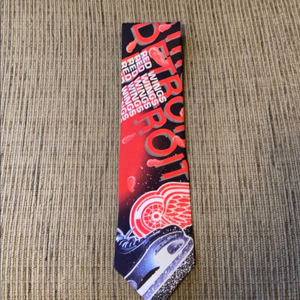 Vintage NHL Detroit Red Wings Tie